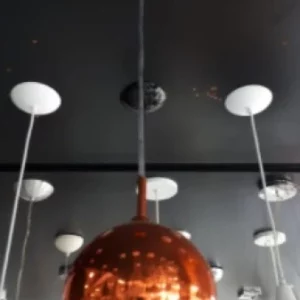 Pendente Ilumini Esfera 15cm Cobre 5700/1 (ultima Remessa)