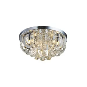 Plafon Redondo 36cm Cristal Sl5616/c4 Hevvy