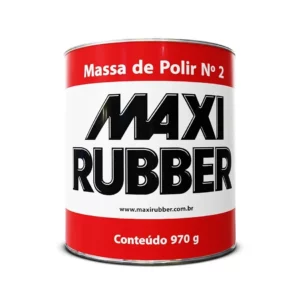 Massa de Polir Nº2 970g Maxi Rubber