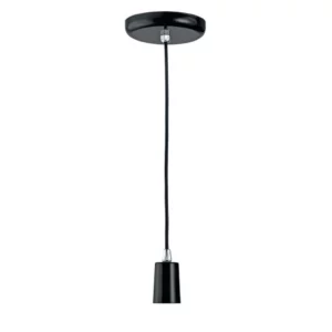 Pendente Vision Aluminio 1lamp Preto 420/1 Dital
