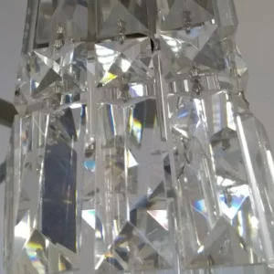 Pendente Cristal 9x9x19 1lamp G9 Pd1908/1 Complementi