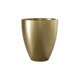 Vaso Ceramico Frankfurt Ouro 10cm Japi Vcfo10