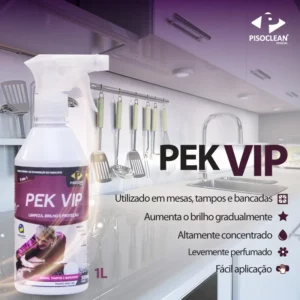 Pisoclean Pek Vip Limpeza Brilho e Proteção 500ml