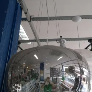 Pendente/plafon 50cm Fume/cr Pl014/9.50sm Vidro Itamonte - Imagem 3