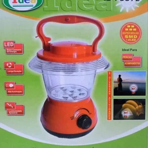 Lampiao Recarregavel 12 Led Idea