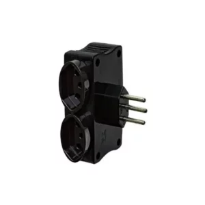 Carregador Mult 2 Usb + 2 Tomadas Black