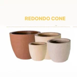 Vaso Jardim Redondo Cone 2 782