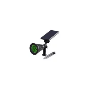 Espeto de Jardim Solar Luz Verde 2w