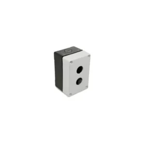Caixa Plastica com 2 Furos 22mm