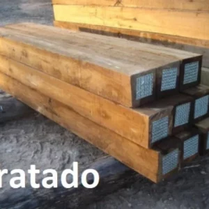 Mourao Reto Quad Euc 10x10x3,00mt Tratado