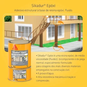 Sikadur Epoxi 1kg - Imagem 3