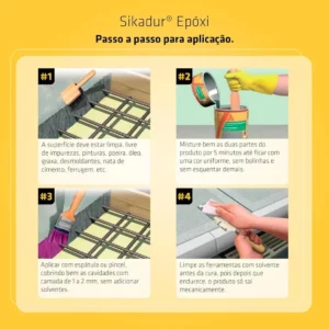 Sikadur Epoxi 1kg - Imagem 4