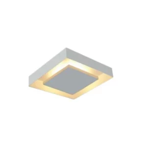 Painel Eclipse Sobrepor Quad 56cm Bco Text (p/ 4 Lamp E27) Itamonte