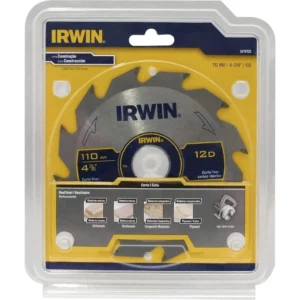 Lamina Serra Circular 110mm 12 Dentes Irwin