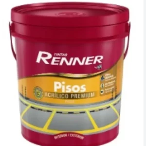 Renner Acrilica Pisos Branco 18lt