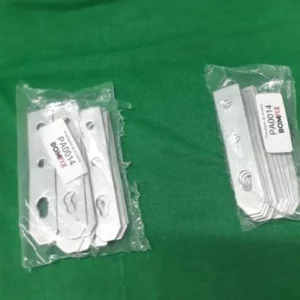 Prendedor Armário Estreito 2 Furos Zincado