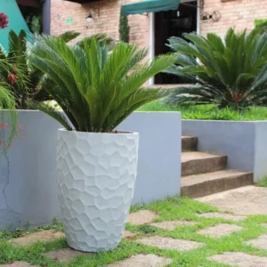 Vaso Conico Prisma 30 Cimento Jvopc30 - Imagem 3