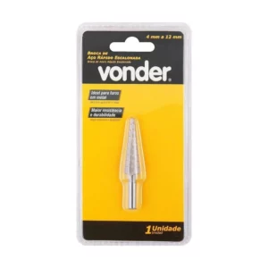 Broca Ar Escalonada 4mm a 12mm Vonder - Imagem 3