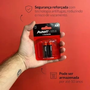 Pilha Alcal Pq Aa (cartela com 2un) Avan - Imagem 6