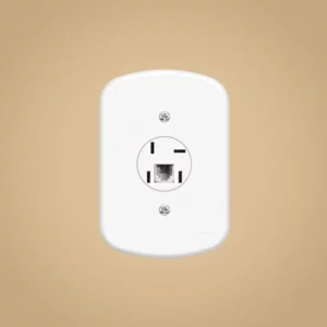 Tomada para Telefone (padrão Telebrás) com Conector Rj11 2 Vias Blanc com Acabamento - Fame