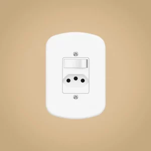 Interruptor Fame Blanc 1tc C/tomada 10a 1357