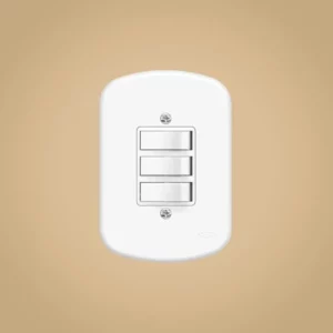 Interruptor Fame Blanc 3tc Simples 10a 656