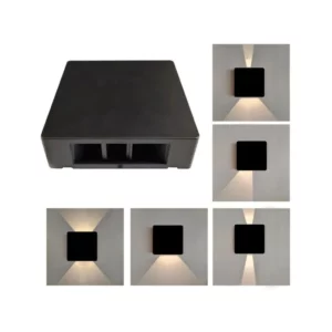 Arandela Lumanti Sob Toulouse Pto Led 4w 3000k Ip65 - Imagem 3