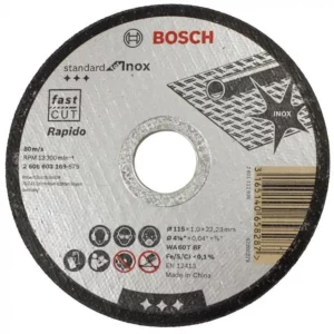 Disco Bosch Corte Inox 4 1/2