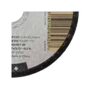 Disco Bosch Corte Inox 4 1/2 - Imagem 5