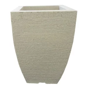 Vaso Quadrado Moderno Cimento Pequeno 30 X 30cm - Japi