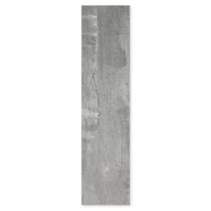 Porcelanato Rústico Esmaltado Acetinado Borda Reta Concreto 20,2x86,5cm