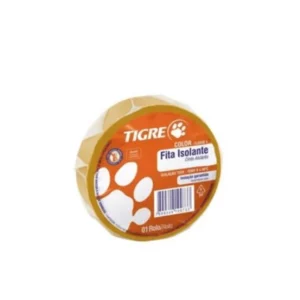 Fita Tigre Isolante Amarelo 10m