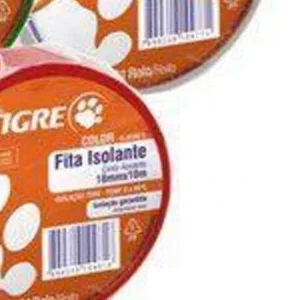 Fita Tigre Isolante Verde 10m - Imagem 5