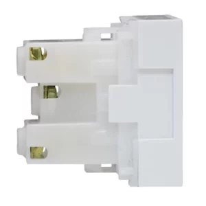 Módulo de Tomada com 2 Polos + Terra Modulare 20a 250v Branco - Imagem 4