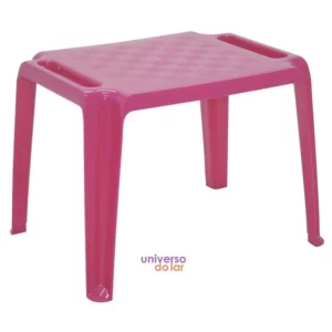 Mesa Tramontina Pvc Infantil Dona Chica 92320/060 Rosa