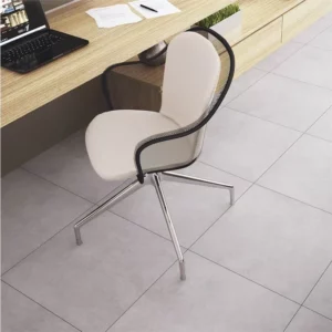 Porcelanato Acetinado Retificado York Sgr Cinza Claro 87,7x87,7cm - Imagem 4