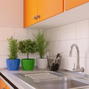 Vaso Cerâmico Munique Amarelo G - Japi