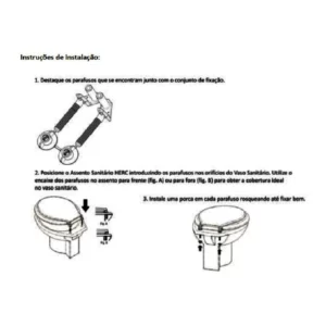 Assento Sanitário Herc Prime Almofadado Branco - Imagem 4