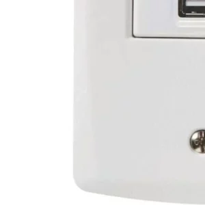 Conjunto 4x2 com 1 Tomada Usb 1,5 a Bivolt Lux2 Branco - Tramontina - Imagem 4