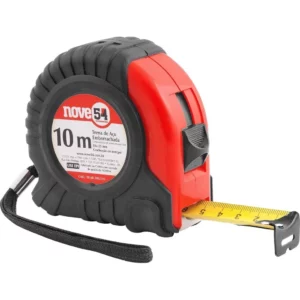 Nove54, Trena de Aço Emborrachada 10 M X 25 Mm.