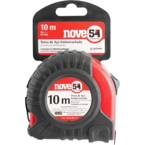 Nove54, Trena de Aço Emborrachada 10 M X 25 Mm. - Imagem 3