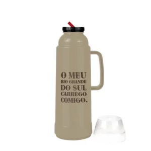 Garrafa Térmica Use Farroupilha Bege 1l - Mor - Imagem 3