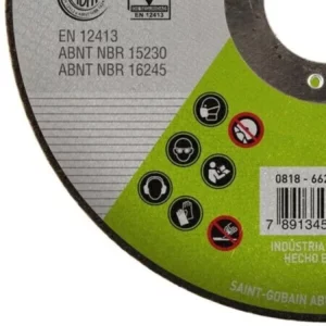 Disco de Corte Classic - 115x1,0x22,23mm - Norton - Imagem 4
