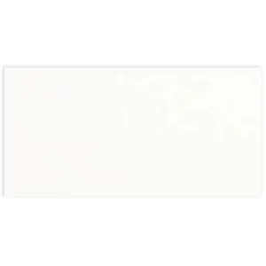 Azulejo Acetinado Borda Bold Clean White Plain Matte 30x60cm