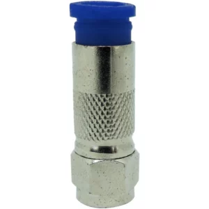 Conector Coaxial Comp Rg6 Az Pct C20 Un