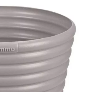 Cachepô Vaso Mimmo em Plástico Cinza 5,5 L - Tramontina - Imagem 3