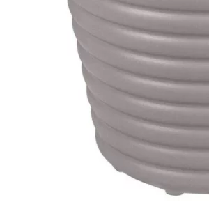 Cachepô Vaso Mimmo em Plástico Cinza 5,5 L - Tramontina - Imagem 4