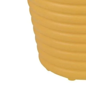 Cachepô Vaso Mimmo em Plástico Amarelo 5,5 L - Tramontina - Imagem 4