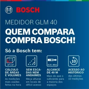 Trena Laser Glm 40 Professional Azul - Imagem 8