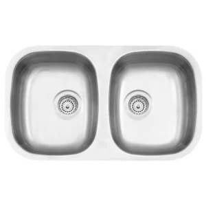 Cuba de Embutir em Aço Inox Acetinado Tramontina Isis 2c 34 Bl 72 X 40cm